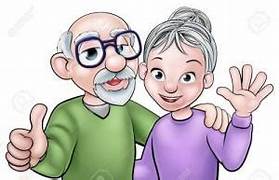 Couple grands parents