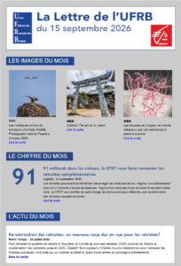 LETTRE UFRB – L&rsquo;Actu du mois
