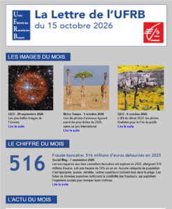LETTRE UFRB – L&rsquo;Actu du mois